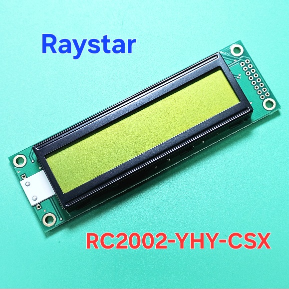 Дисплей RC2002A-YHY-СSX зеленый LCD